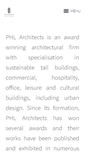 Mobile Screenshot of phlarchitects.com